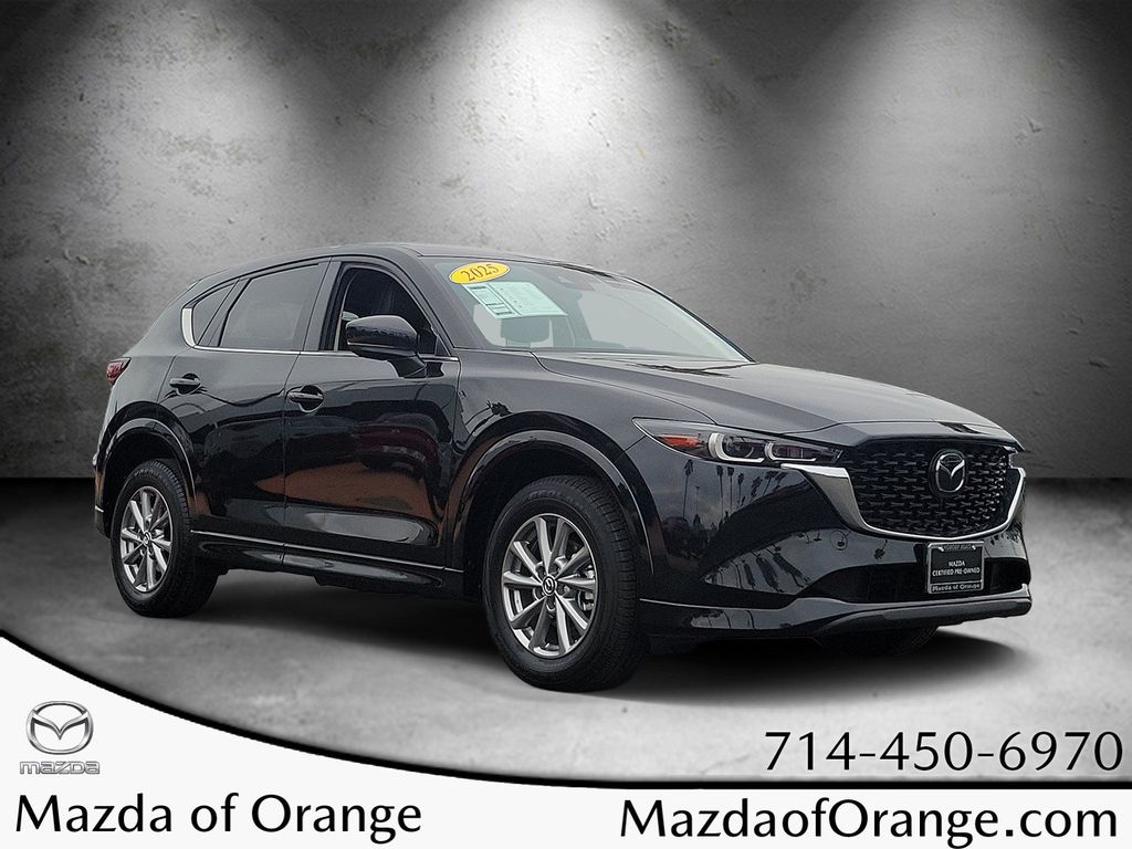Jet Black Mica 2025 Mazda CX-5 SUV / Crossover All-Wheel Drive 6-Speed Automatic