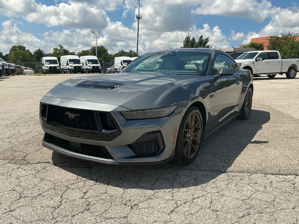Carbonized Gray Metallic 2026 Ford Mustang Coupe Rear-Wheel Drive Automatic