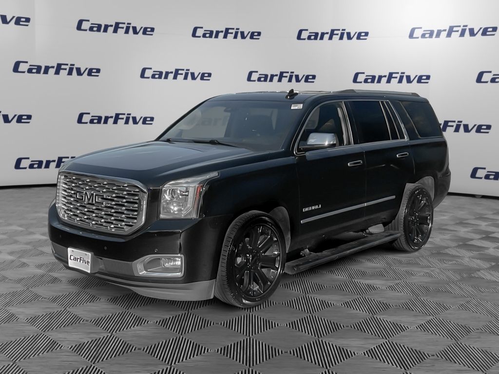 Onyx Black 2019 GMC Yukon SUV / Crossover Four-Wheel Drive