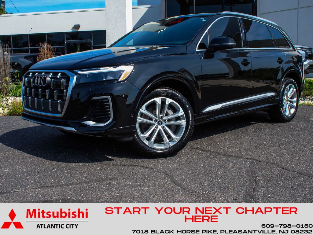Mythos Black Metallic 2025 Audi Q7 SUV / Crossover All-Wheel Drive 8-Speed Automatic