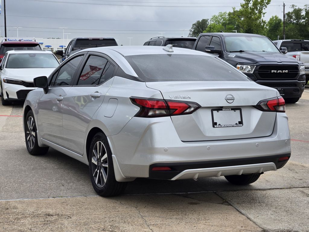 2025 Nissan Versa 1.6 SV Silver at Bravo Nissan