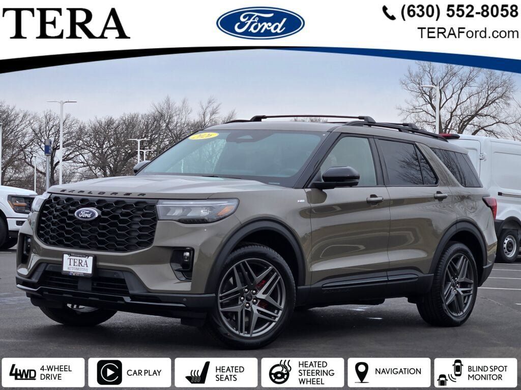 Gray 2026 Ford Explorer ST-Line AWD SUV / Crossover All-Wheel Drive Automatic