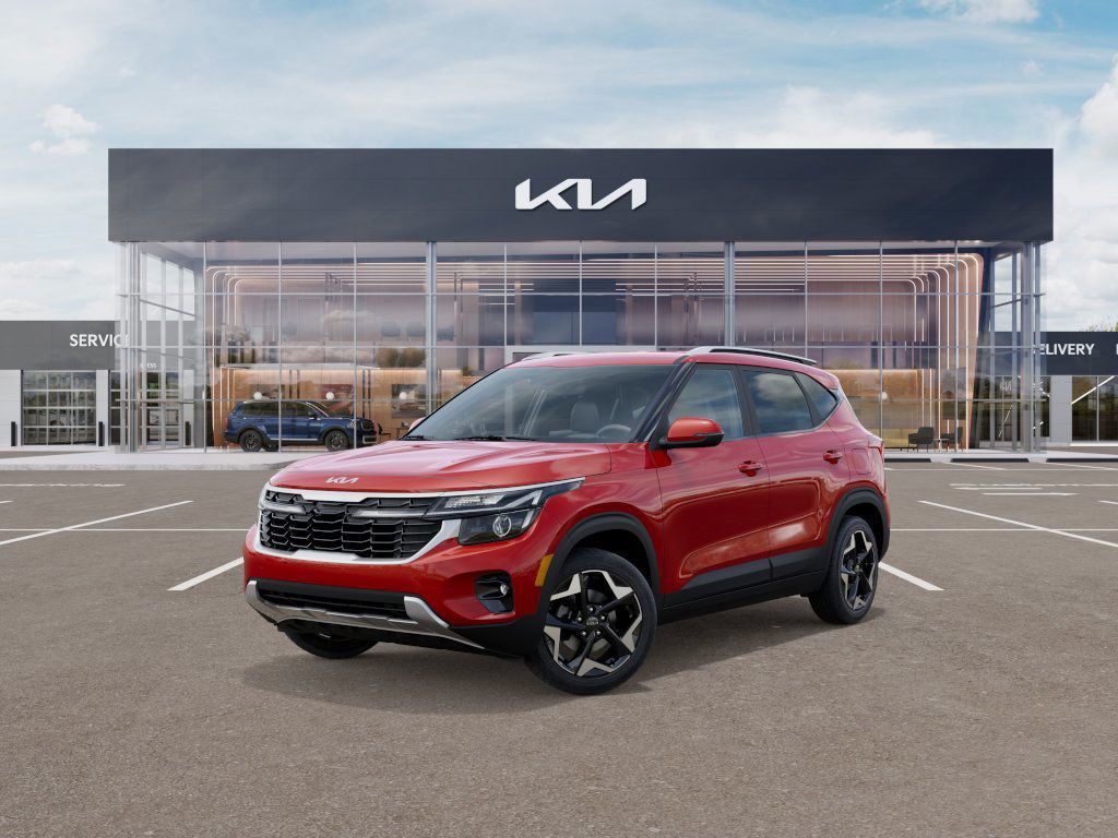 Mars Orange 2026 Kia Seltos SUV / Crossover Front-Wheel Drive Continuously Variable Transmission