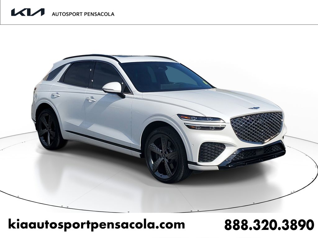 White 2024 Genesis GV70 3.5T Sport AWD SUV / Crossover All-Wheel Drive 8-Speed Automatic