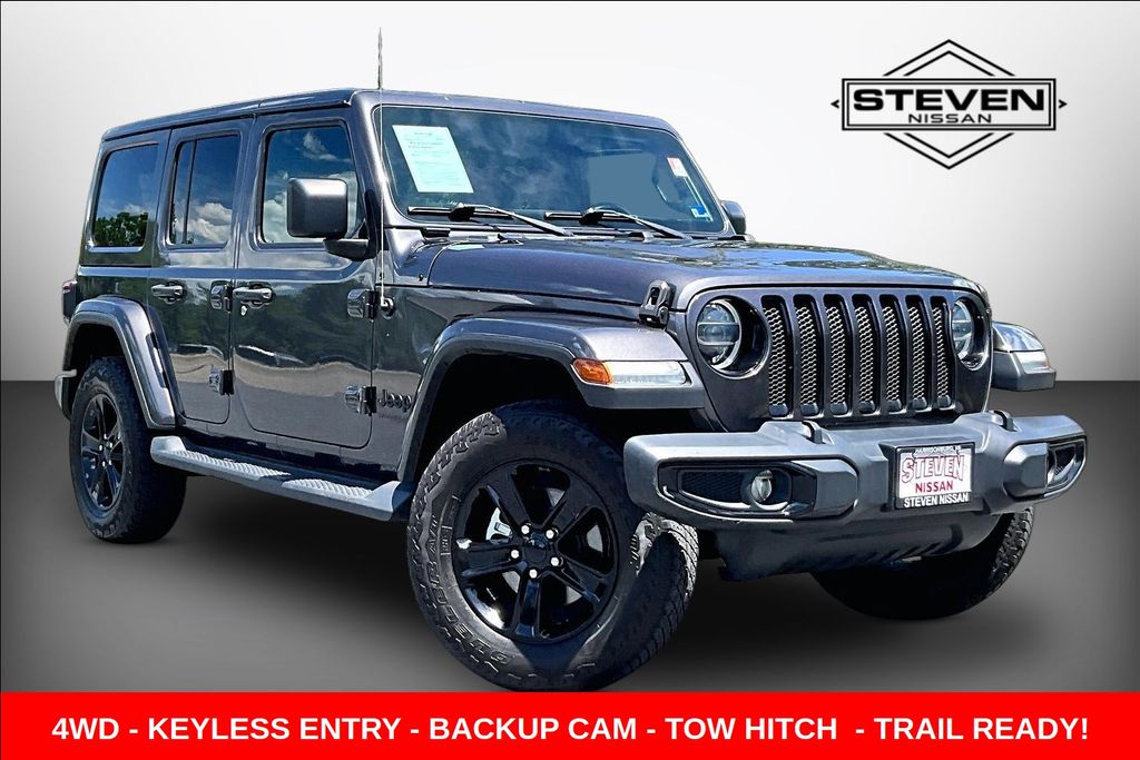 Gray (Granite Crystal Metallic Clearcoat) 2021 Jeep Wrangler SUV / Crossover Four-Wheel Drive 8-Speed Automatic