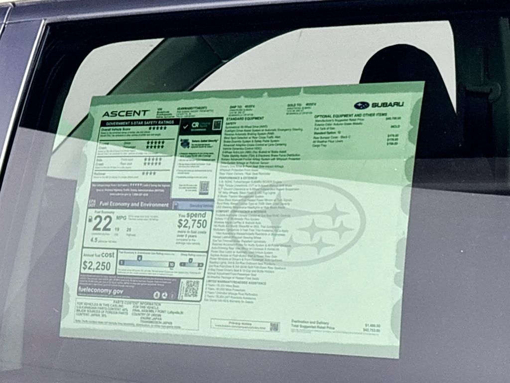 2026 Subaru Ascent Premium