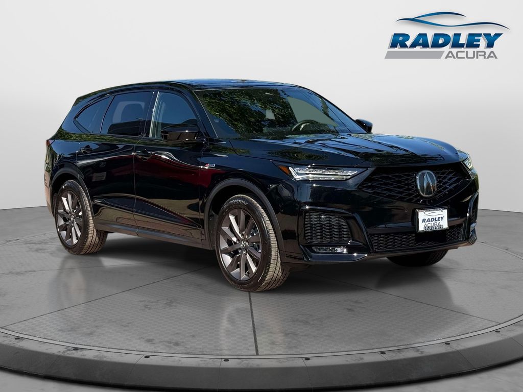 Majestic Black Pearl 2025 Acura MDX SUV / Crossover All-Wheel Drive Automatic