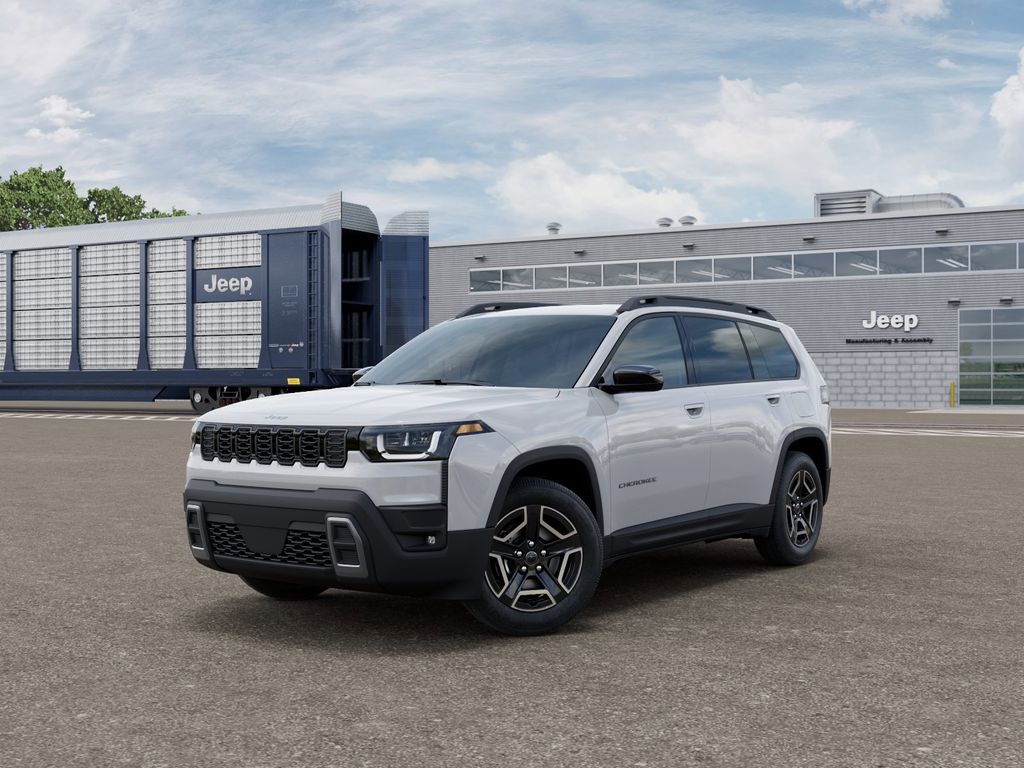 Bright White Clearcoat 2026 Jeep Cherokee Laredo 4WD SUV / Crossover Four-Wheel Drive Continuously Variable Transmission