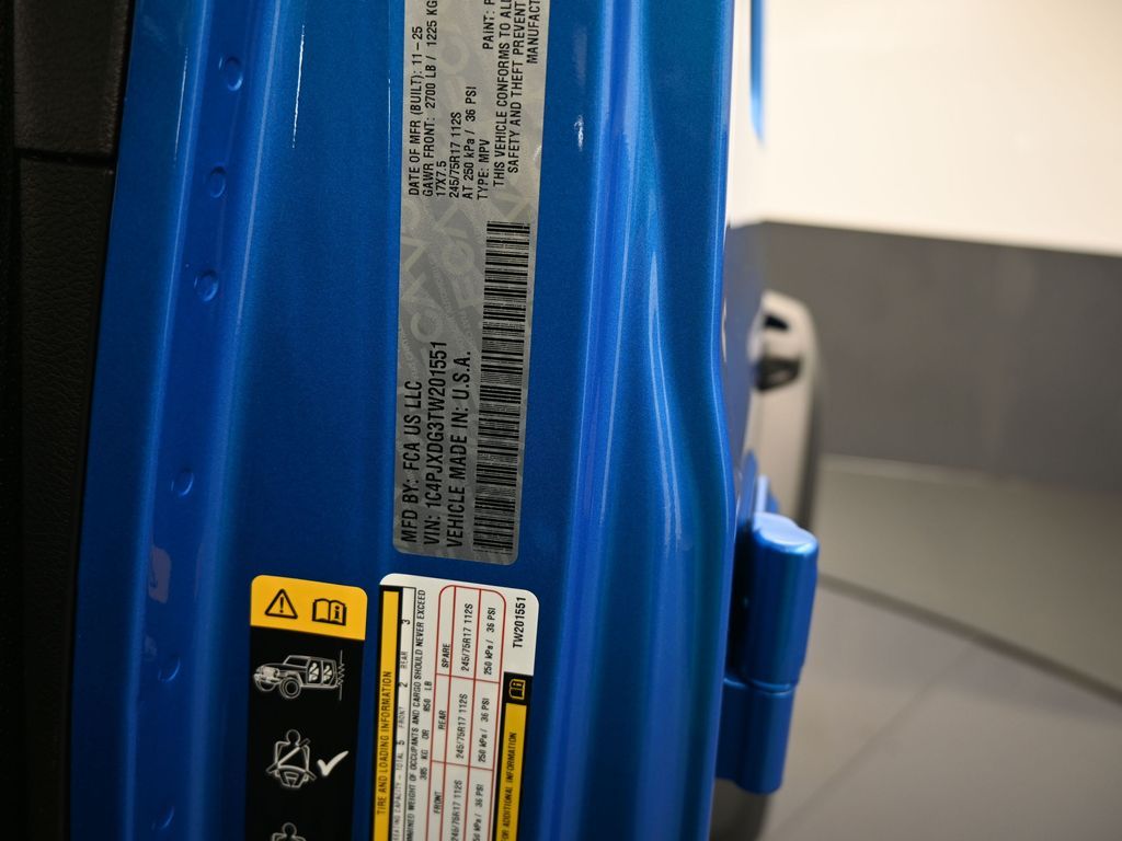 New 2026 Hydro Blue Pearl Coat Jeep Sport image 16