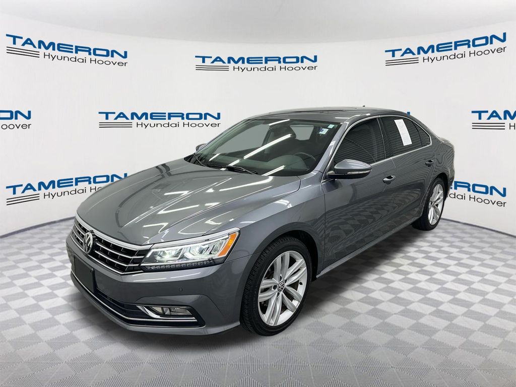 Platinum Gray Metallic 2018 Volkswagen Passat Sedan Front-Wheel Drive 6-Speed Automatic