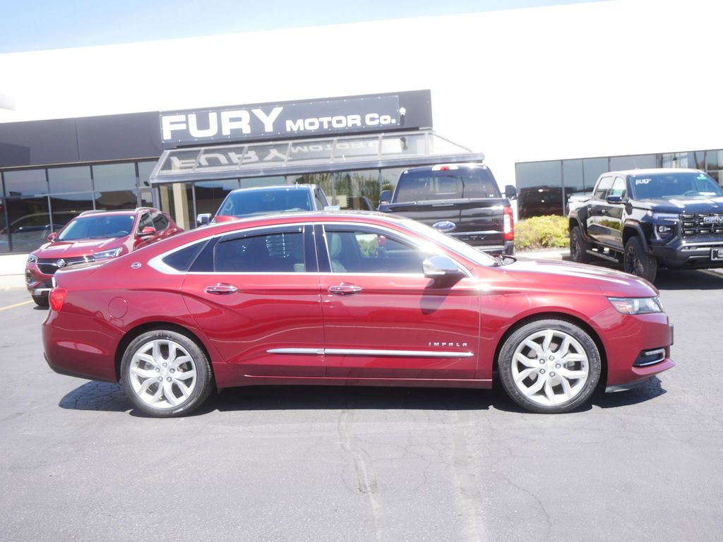 Siren Red Tintcoat 2017 Chevrolet Impala Premier FWD Sedan Front-Wheel Drive 6-Speed Automatic Overdrive