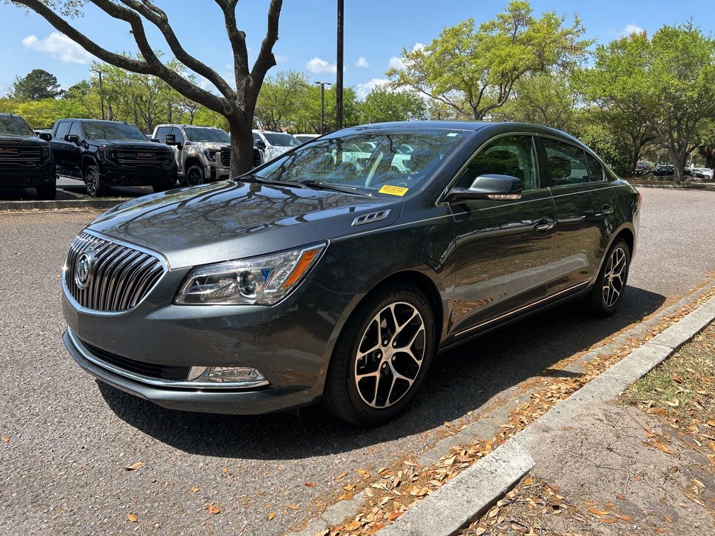 Graphite Gray Metallic 2016 Buick LaCrosse Sport Touring FWD Sedan Front-Wheel Drive 6-Speed Automatic Overdrive