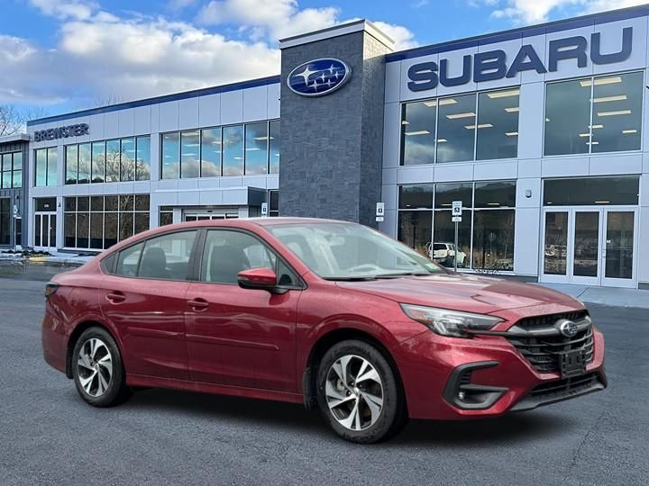 Crimson Red Pearl 2025 Subaru Legacy Sedan All-Wheel Drive Continuously Variable Transmission