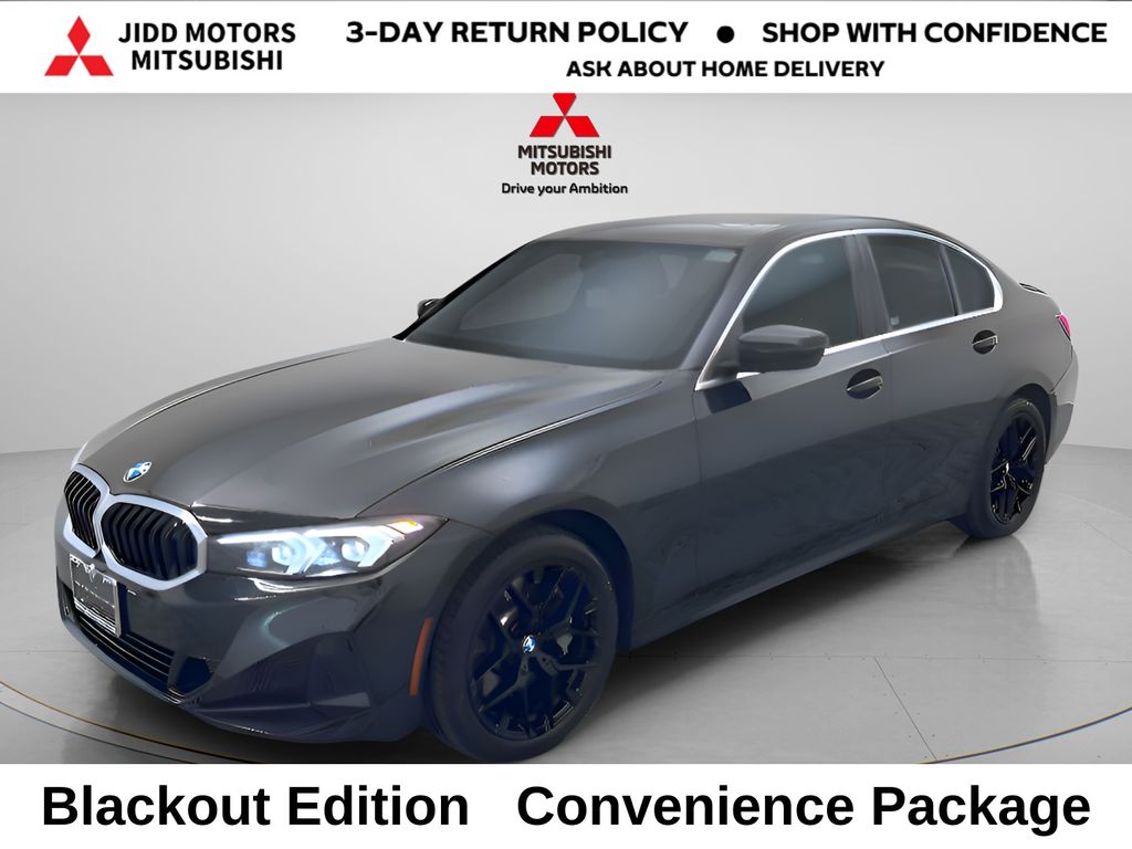 Black Sapphire Metallic 2026 BMW 3 Series Sedan All-Wheel Drive 8-Speed Automatic