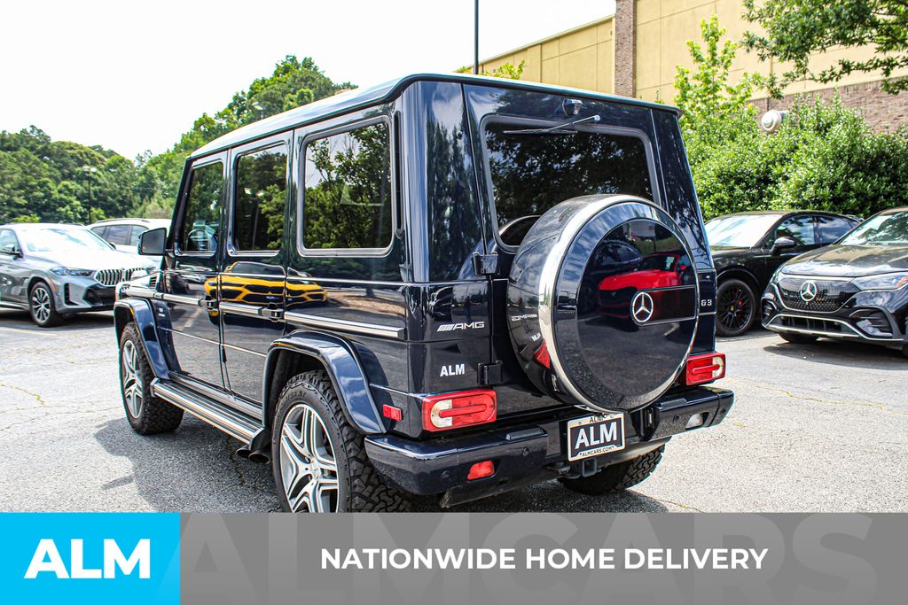 Used 2017 Blue Mercedes-Benz G 63 AMG® image 5