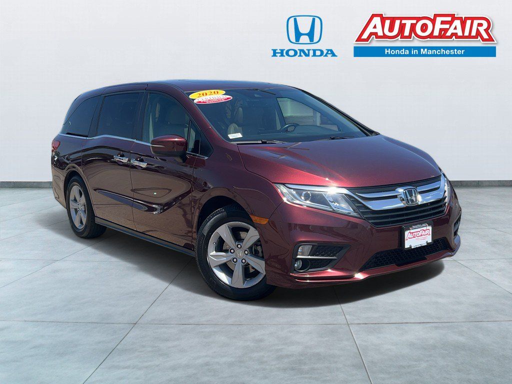 Red (Deep Scarlet Pearl) 2020 Honda Odyssey Minivan Front-Wheel Drive Automatic