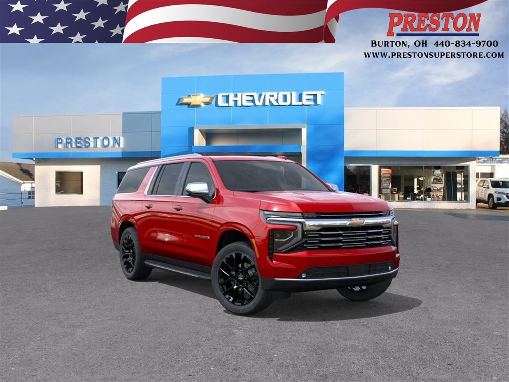 Radiant Red Tintcoat 2026 Chevrolet Suburban SUV / Crossover Four-Wheel Drive