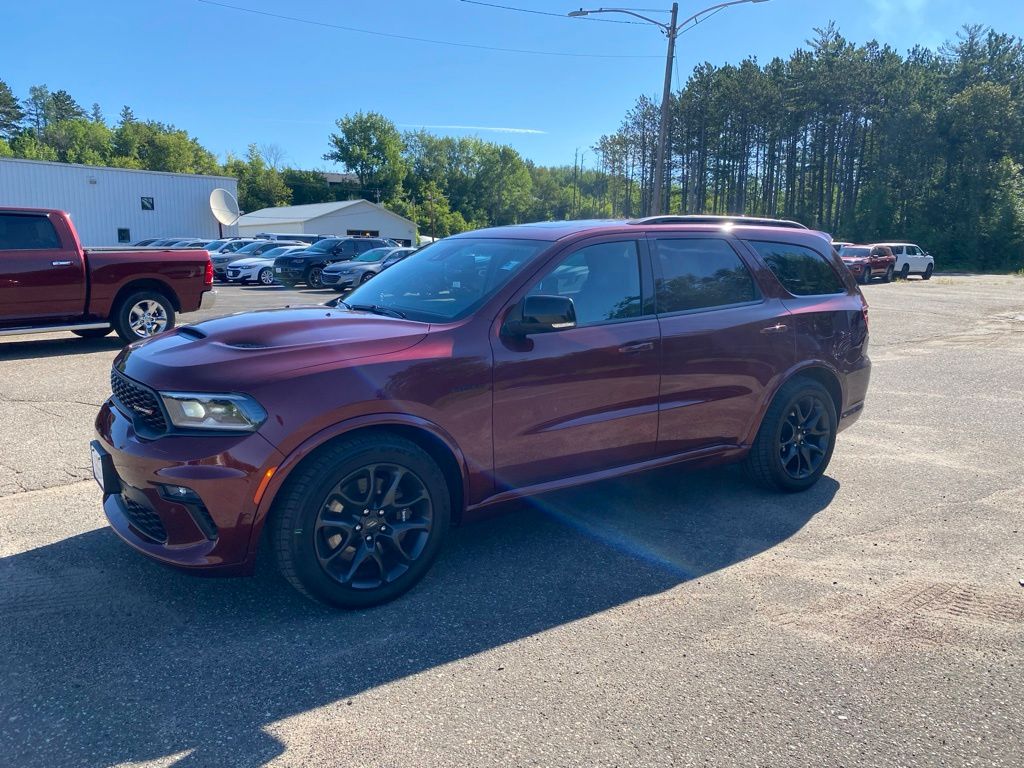 Octane Red Pearlcoat 2021 Dodge Durango SUV / Crossover All-Wheel Drive 8-Speed Automatic