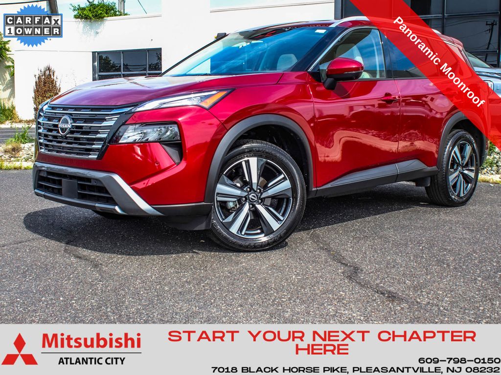 Red (Scarlet Ember Tintcoat) 2025 Nissan Rogue SUV / Crossover All-Wheel Drive Continuously Variable Transmission