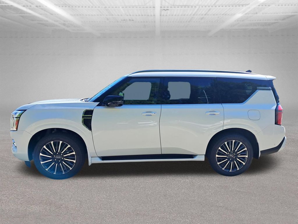 2026 Nissan Armada Platinum Reserve White at John Sisson Motors