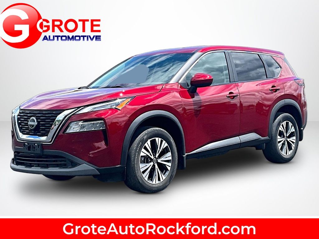 Red (Scarlet Ember Tintcoat) 2023 Nissan Rogue SUV / Crossover All-Wheel Drive Continuously Variable Transmission