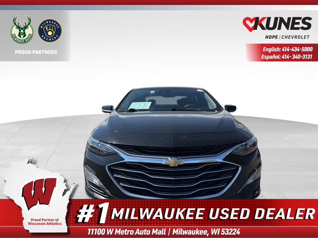 Mosaic Black Metallic 2023 Chevrolet Malibu LT with 1LT FWD Sedan Front-Wheel Drive Continuously Variable Transmission