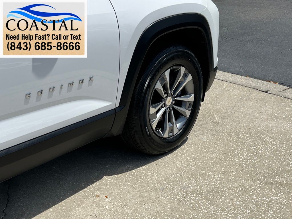 2025 Chevrolet Equinox LT White at Bob Mills Chevrolet