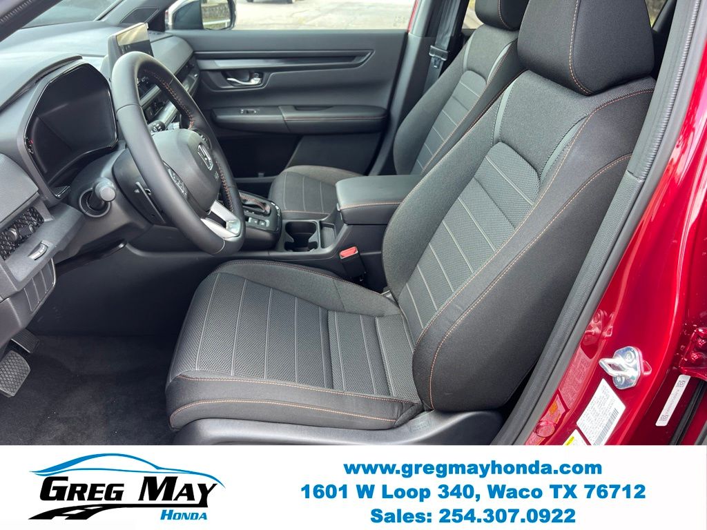 2026 Honda CR-V Hybrid Sport-L Red at Greg May Honda