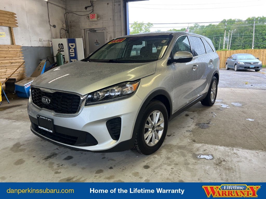 Sparkling Silver 2019 Kia Sorento SUV / Crossover All-Wheel Drive 8-Speed Automatic
