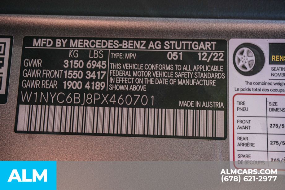 Used 2023 Gray Mercedes-Benz G 550 image 64