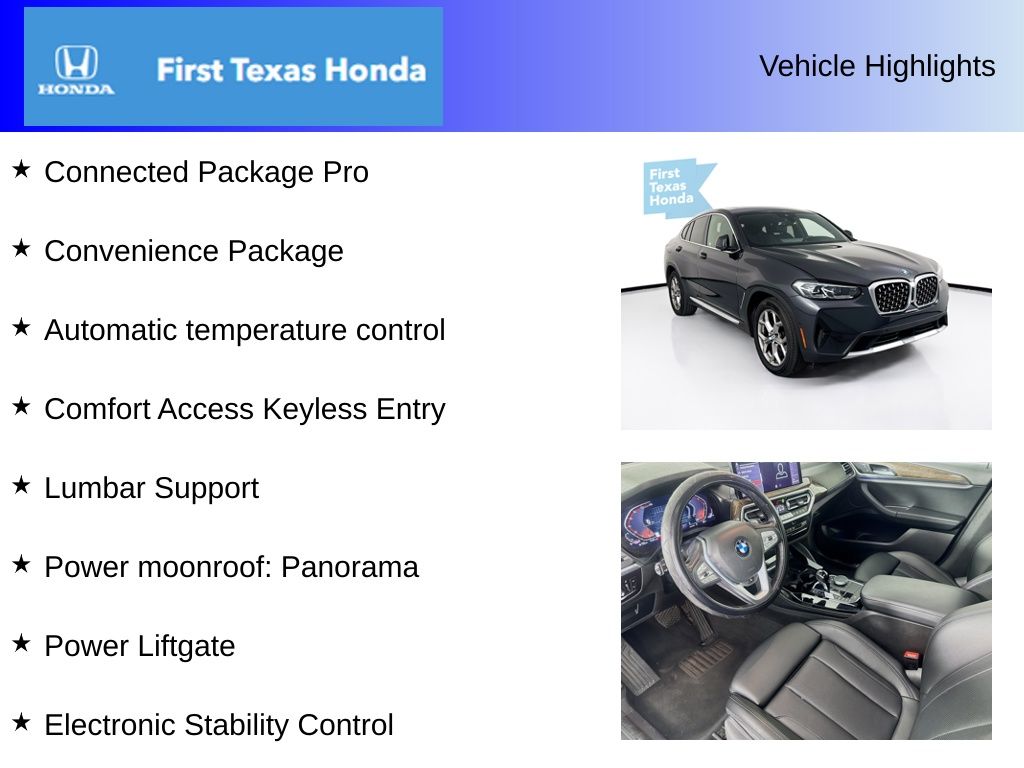 Used Car 2022 Bmw X4  Xdrive30i For Sale Under $30,000 In Austin, Texas