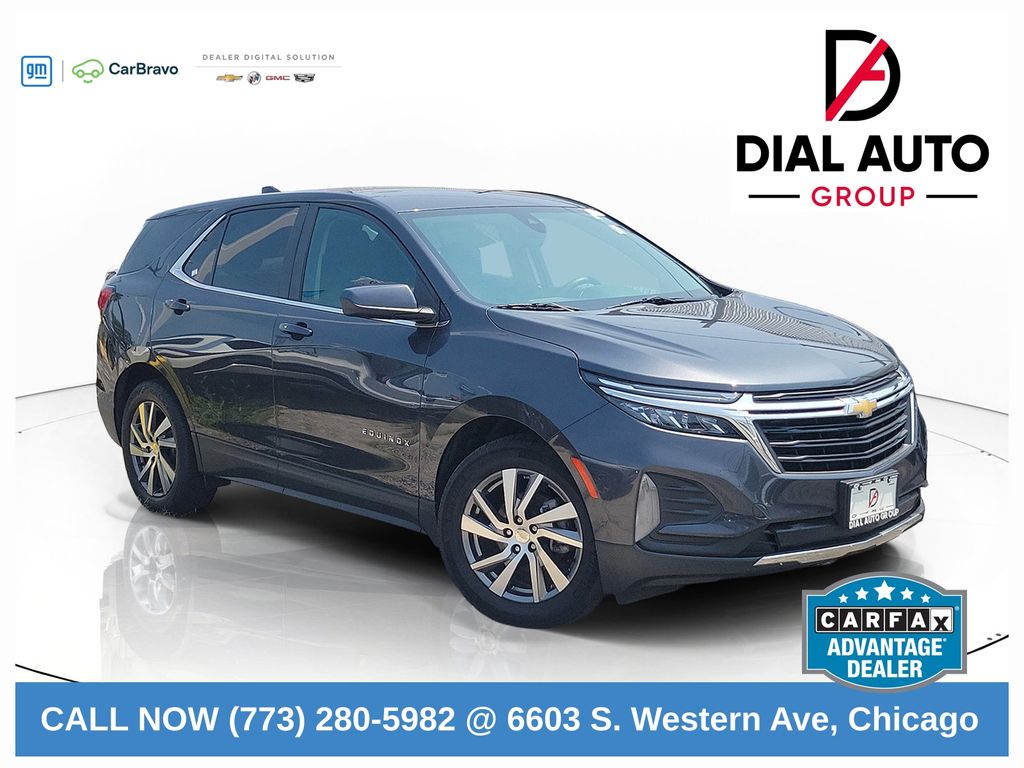 Iron Gray Metallic 2022 Chevrolet Equinox SUV / Crossover Front-Wheel Drive 6-Speed Automatic Overdrive