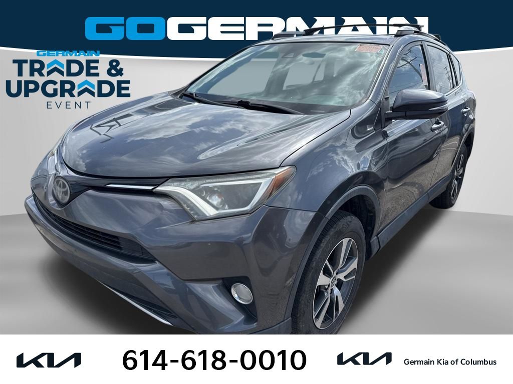 Silver Sky Metallic 2018 Toyota RAV4 XLE SUV / Crossover Front-Wheel Drive 6-Speed Automatic