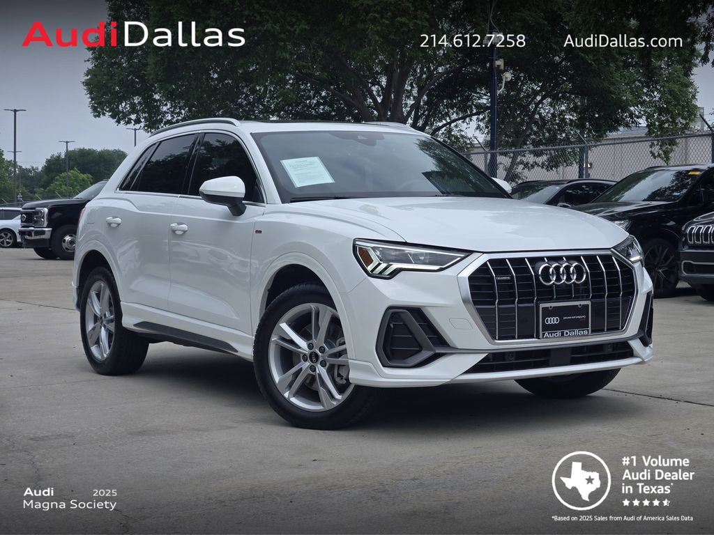 Arkona White 2024 Audi Q3 quattro Premium Plus S Line 45 TFSI SUV / Crossover All-Wheel Drive 8-Speed Automatic