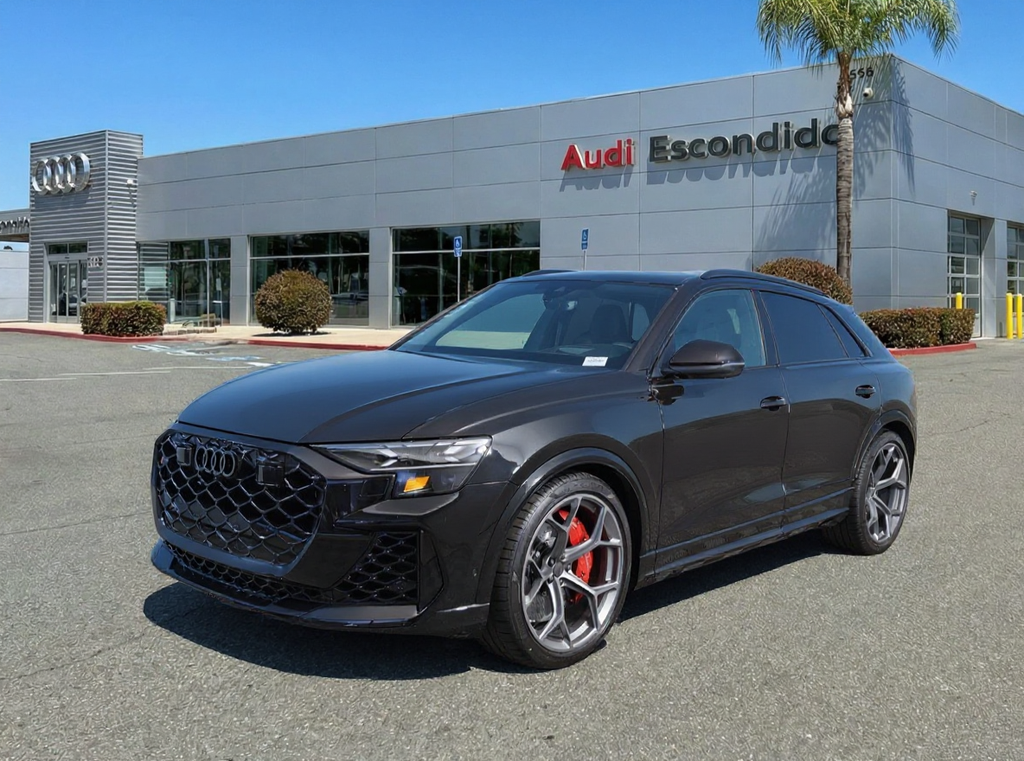 Mythos Black Metallic 2026 Audi RS Q8 SUV / Crossover All-Wheel Drive 8-Speed Automatic