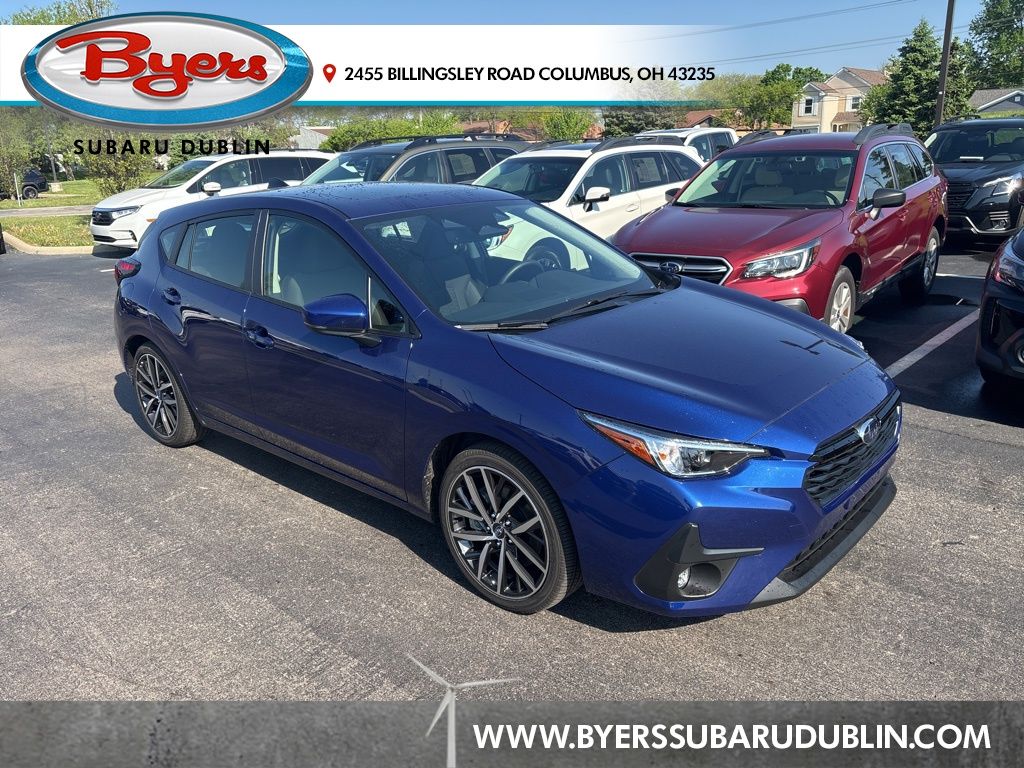 Sapphire Blue Pearl 2026 Subaru Impreza Wagon All-Wheel Drive Continuously Variable Transmission