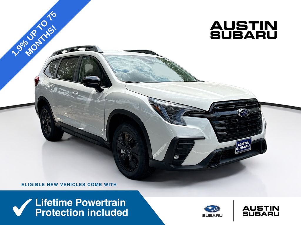 Crystal White Pearl 2026 Subaru Ascent Premium 8-Passenger AWD SUV / Crossover All-Wheel Drive Continuously Variable Transmission