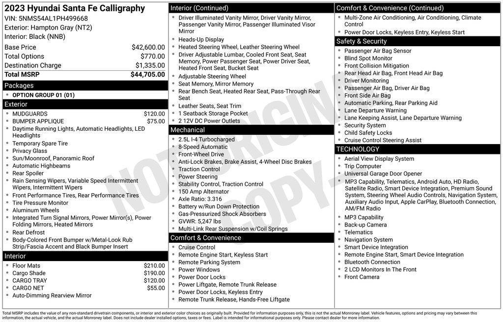 Used 2023 Gray Hyundai Calligraphy image 2