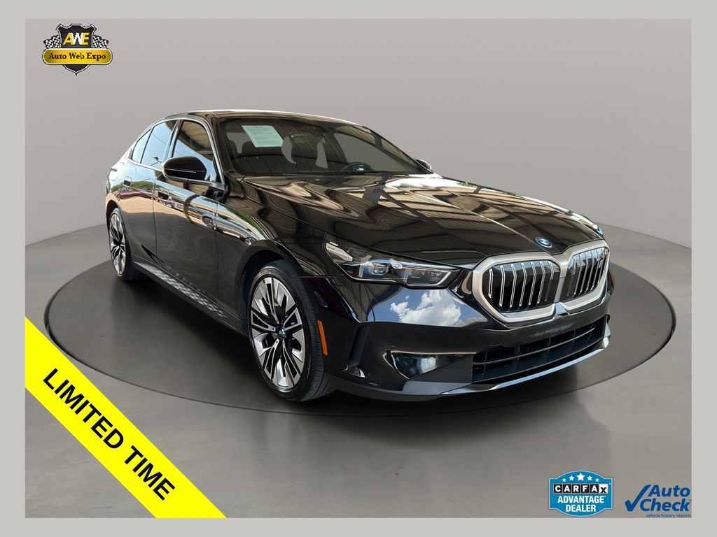 Black Sapphire Metallic 2024 BMW i5 Sedan Rear-Wheel Drive Automatic