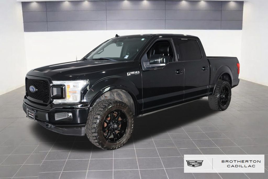 Shadow Black 2018 Ford F-150 Pickup Truck Four-Wheel Drive Automatic