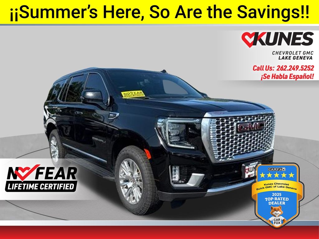 Onyx Black 2024 GMC Yukon SUV / Crossover Four-Wheel Drive 