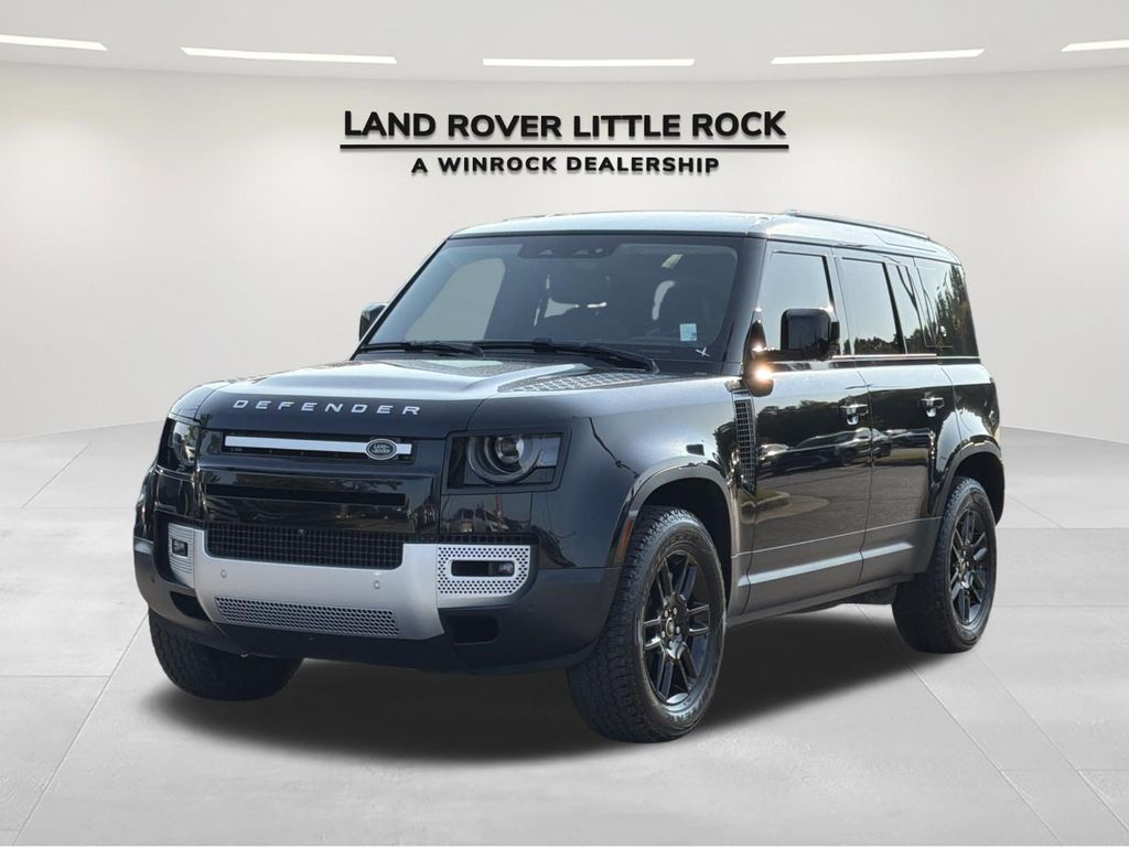 Santorini Black Metallic 2024 Land Rover Defender SUV / Crossover All-Wheel Drive 8-Speed Automatic