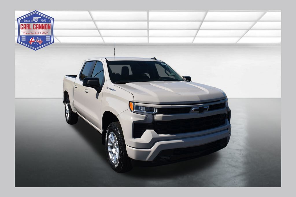 White 2026 Chevrolet Silverado 1500 Pickup Truck Four-Wheel Drive Automatic
