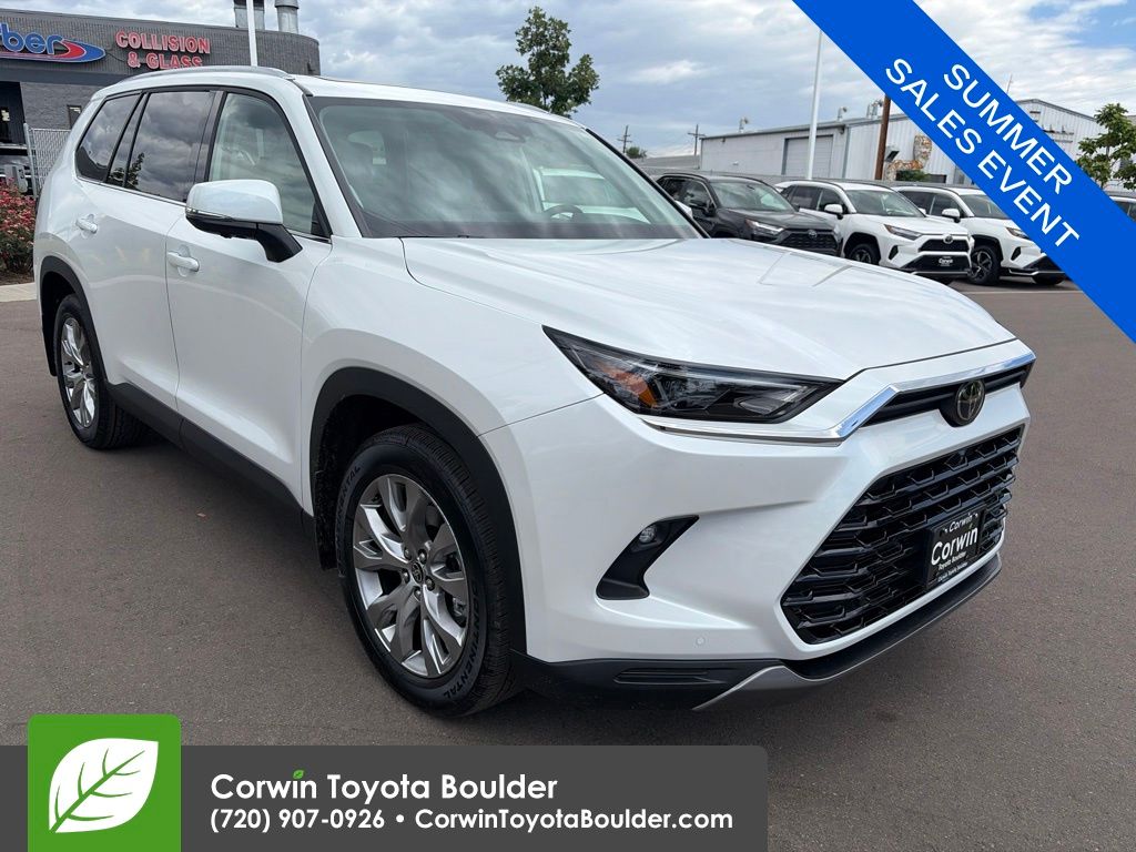 White 2026 Toyota Grand Highlander SUV / Crossover All-Wheel Drive 8-Speed Automatic