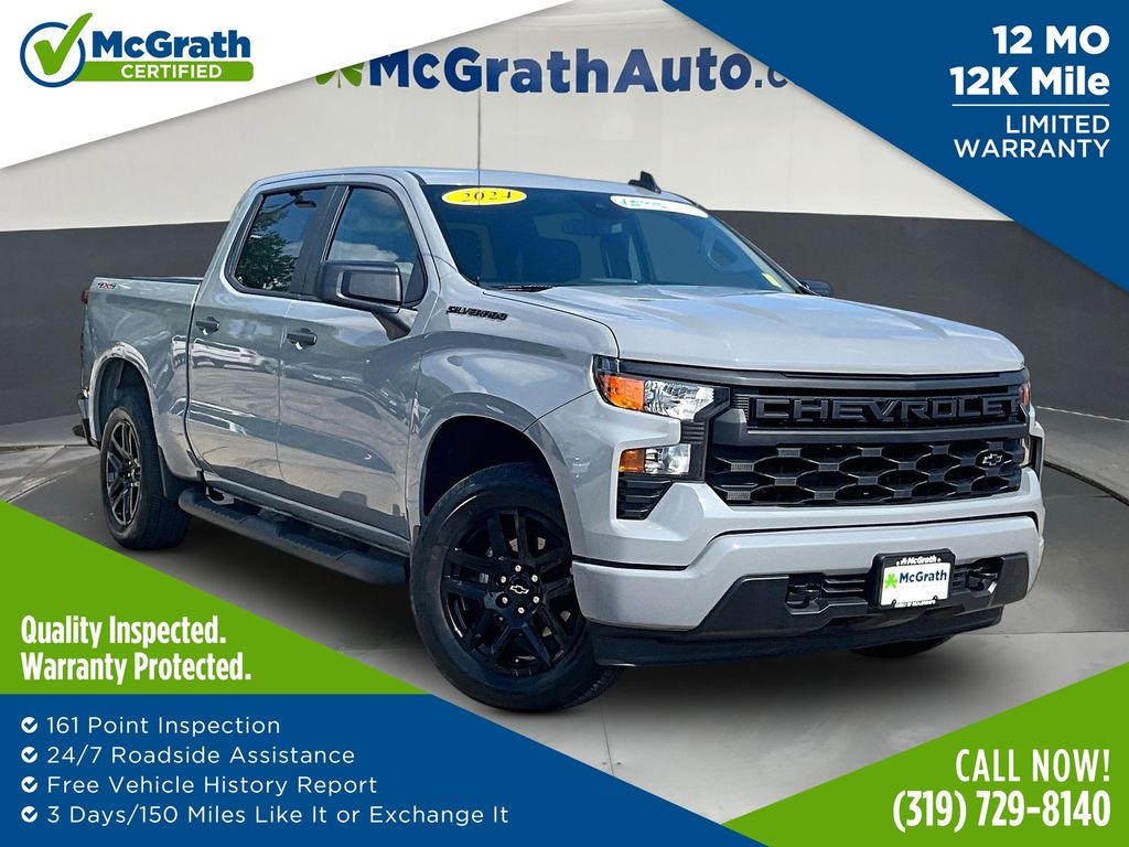 Slate Gray Metallic 2024 Chevrolet Silverado 1500 Pickup Truck Four-Wheel Drive 8-Speed Automatic
