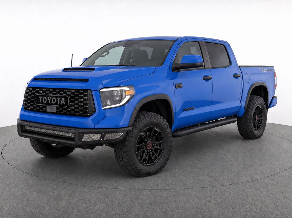 Voodoo Blue 2019 Toyota Tundra Pickup Truck Four-Wheel Drive 6-Speed Automatic