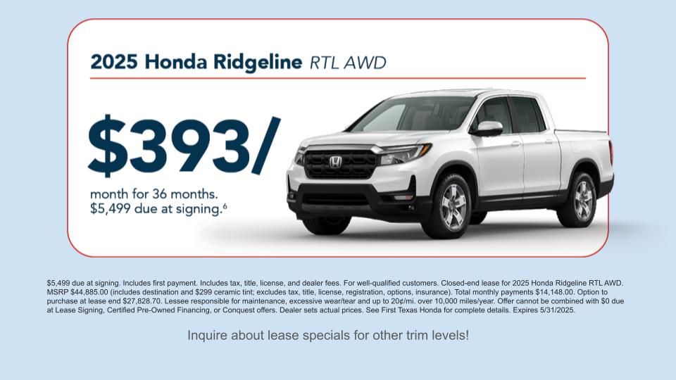 2025 Honda Ridgeline Sport photo