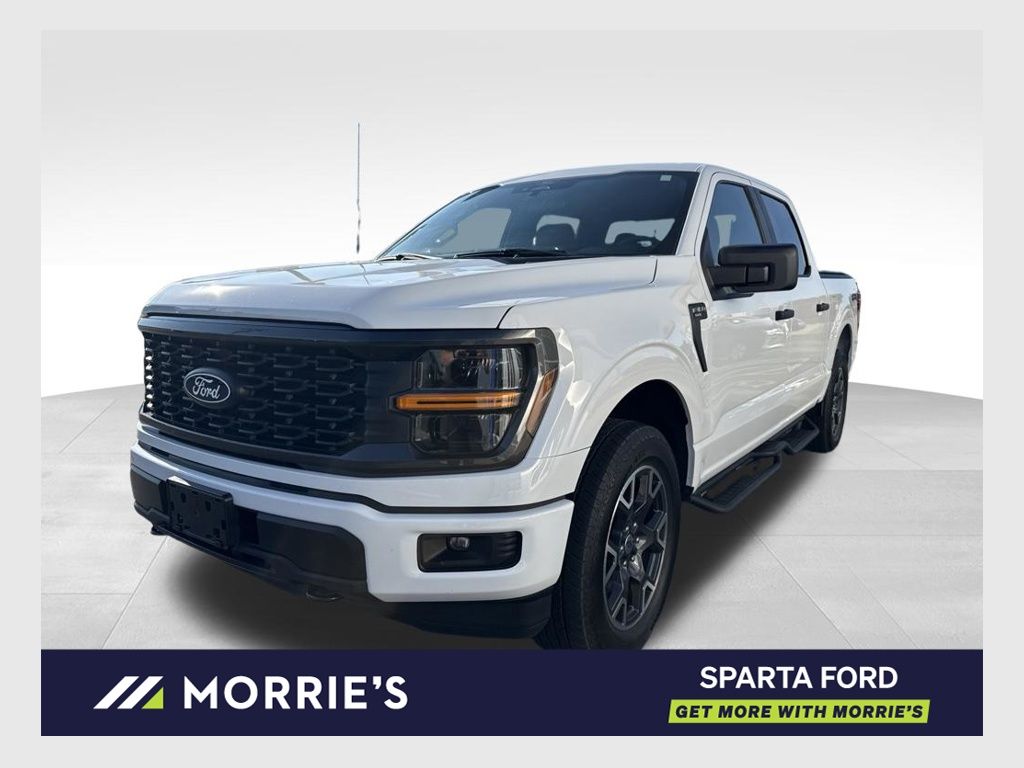Oxford White 2025 Ford F-150 Pickup Truck Four-Wheel Drive Automatic
