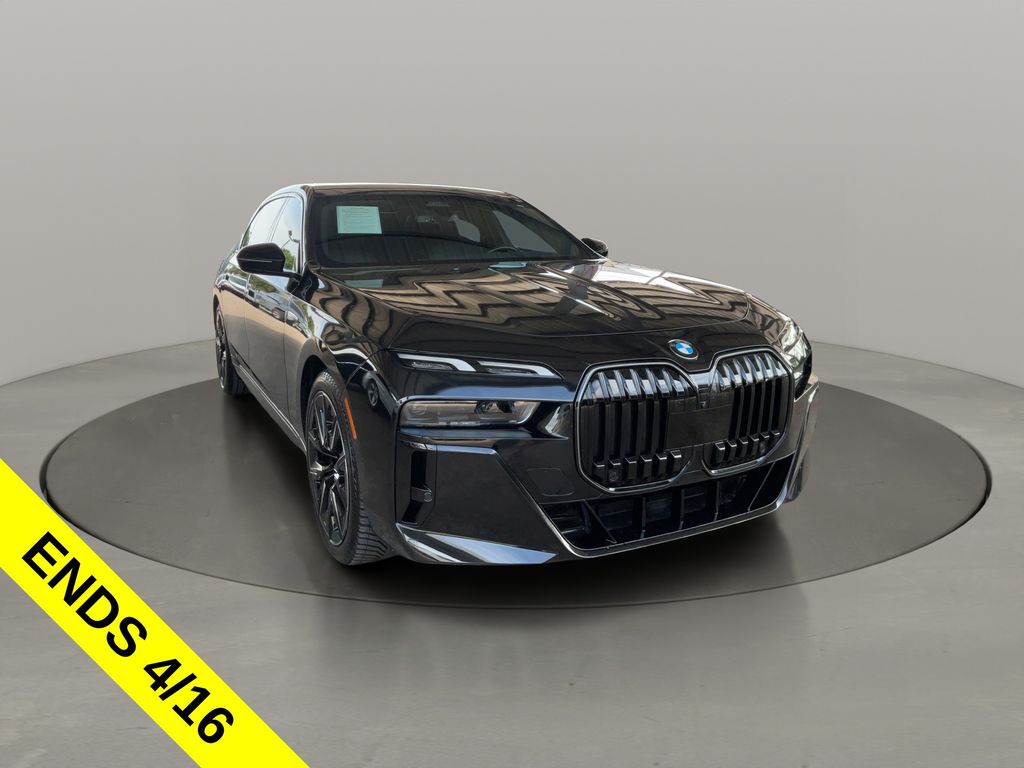 Black Sapphire Metallic 2024 BMW 7 Series 740i RWD Sedan Rear-Wheel Drive 8-Speed Automatic