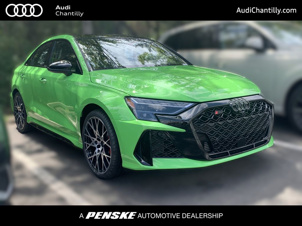 Kyalami Green 2026 Audi RS 3 2.5T quattro Sedan All-Wheel Drive 7-Speed Automatic